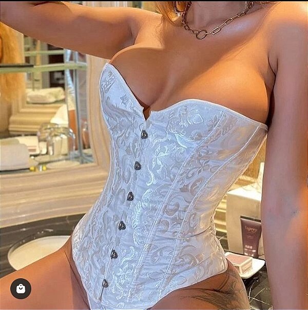 Corselet Dani Busk - Branco